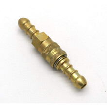 Inline Quick Release Fitting Coupling for 8mm i/d Propane/Butane Gas Hose
