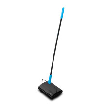 Addis Carpet Sweeper Manual Roller Floor Cleaning for Hard Floors and Carpets, Non Electric manual push, supplied with comb brush