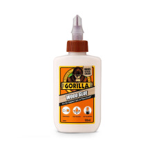 Gorilla Wood Glue 118ml - 3 Pack - Strong Water-Resistant Adhesive for Wood Bonding