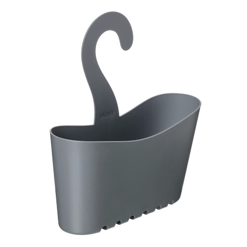 TATAY Shower Caddy Multifunctional | Resists Humidity | Easy No-Drill Installation | Polypropylene | Stackable Hanging Shower Bask
