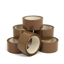 Brown Packing Tape (72 Rolls) - 48mm x 66M Strong Box Sealing All-Purpose Sticky Tape