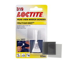 Loctite Rear View Mirror Bonder 0.5ml (2 Pack) - Instant Strong Glass-to-Metal Glue for Car Mirror & Auto Repair