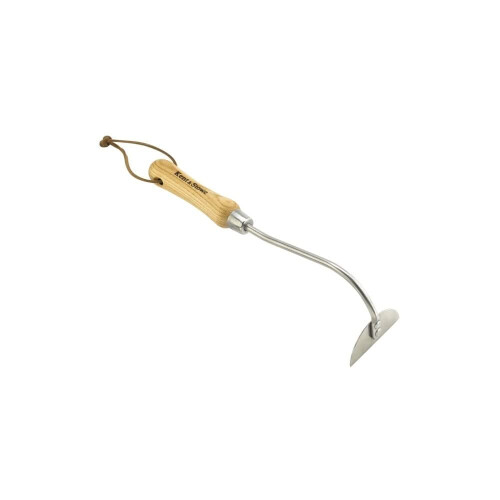 Kent & Stowe Hand Onion Hoe Tool, Silver