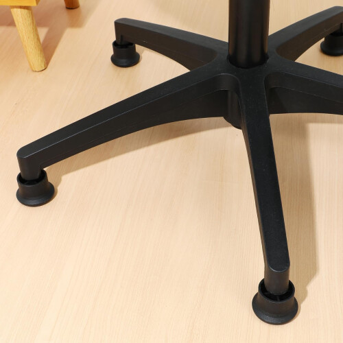 VOSAREA 5 x Replacement Felt Slider Chairs for Office Home (Black) 1