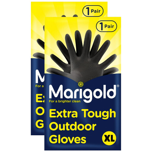 Marigold 2 x Extra Tough Outdoor Gloves - Single Pair (Extra Large)