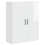 VidaXL vidaXL Dishwasher Panel Lucca High Gloss White 80 x 31 x 100 cm 2
