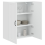 VidaXL vidaXL Dishwasher Panel Lucca High Gloss White 80 x 31 x 100 cm 3