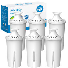 Waterdrop Water Filter Cartridge, Replacement for Most Brita Jugs and dispensers, Classic OB03, Ultramax, Mavea 107007, 35557, P