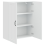 VidaXL vidaXL Dishwasher Panel Lucca High Gloss White 80 x 31 x 100 cm 5