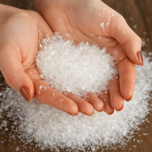 Artificial Confetti Snow Iridescent 50g - Perfect for Christmas, Holiday & Party Decorations