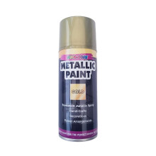 Gold Metallic Paint 85ml - Craft & Decoration for Holiday Trees, DIY Projects & Festive Home Decor