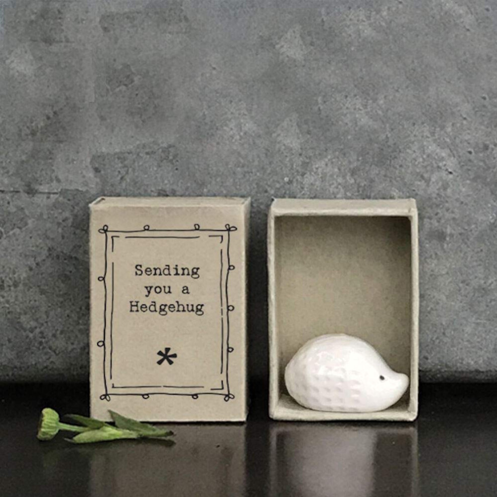 East Of India East Of India: Porcelain Hedgehog - Sending You A Hedgehug