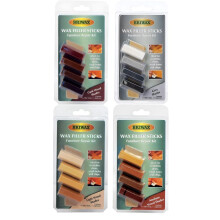 Briwax Wax Filler Sticks - White, Black, Grey, Light Brown, Medium Brown & Dark Brown Shades