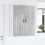 VidaXL vidaXL Dishwasher Panel Lucca Concrete Grey 80 x 31 x 100 cm 4