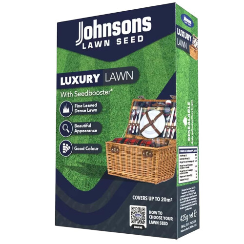 Johnsons Luxury Lawn Seed - 20m