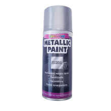 Silver Metallic Paint 85ml - Craft & Decoration for Holiday DIY Projects, Christmas Decor & Festive Home Use