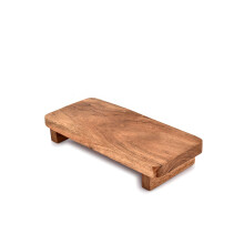 Samhita Display Stands Acacia Wood Modern Farmhouse Décor Displays Decorations for Rustic Home and Kitchen Décor (22.86cm x 10.16c