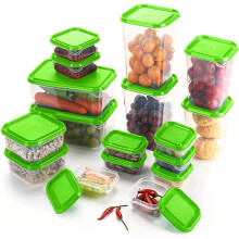 Scorpeon 17-Pack Food Storage Containers – BPA-Free, Airtight & Leakproof – Microwave, Freezer & Dishwasher Safe – Cereal, Pasta,