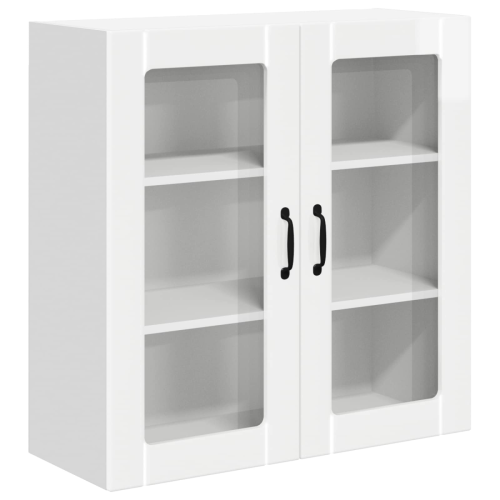 VidaXL vidaXL Dishwasher Panel Lucca High Gloss White 80 x 31 x 80 cm 2