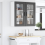 VidaXL vidaXL Dishwasher Panel Lucca 2 pcs Black 40 x 31 x 80 cm 4