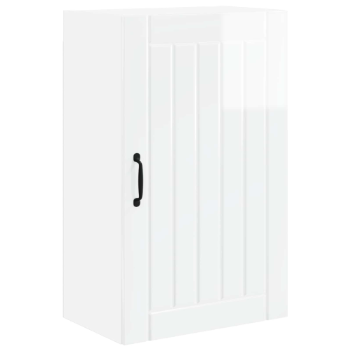 VidaXL vidaXL Dishwasher Panel Lucca High Gloss White 50 x 31 x 80 cm 1