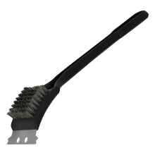 ZINNIAUK BBQ Cleaning Brush – Heavy-Duty Grill Cleaner for All BBQ Grills, Easy-to-Store Handy Tool for Commercial Kitchen & Home