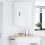 VidaXL vidaXL Dishwasher Panel Lucca High Gloss White 50 x 31 x 80 cm 4