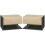 Wall Mounted Nightstand Set of 2 Floating Bedside Table Drawer Shelf 1