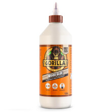 Gorilla Wood Glue 1L - 12 Pack - High-Strength Water-Resistant Adhesive for Indoor & Outdoor Woodworking