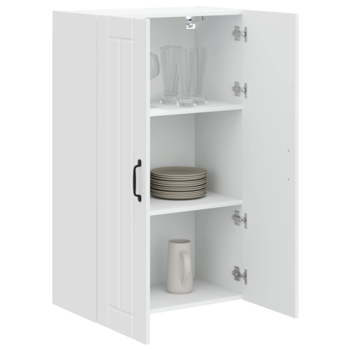 VidaXL vidaXL Dishwasher Panel Lucca White 60 x 31 x 100 cm Engineered Wood 2