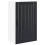 VidaXL vidaXL Dishwasher Panel Lucca Black 50 x 31 x 80 cm Engineered Wood 2