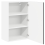 VidaXL vidaXL Dishwasher Panel Lucca Black 50 x 31 x 80 cm Engineered Wood 5