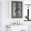 VidaXL vidaXL Dishwasher Panel Lucca Black 60 x 31 x 80 cm Engineered Wood 4