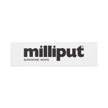 Milliput Superfine White Epoxy Putty 113g (4 Pack) - Fine Finish Repair Filler for Ceramic, Plastic, Wood, Metal & Modelling