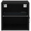 VidaXL vidaXL LED Wall Bedside Cabinet with Black Engineered Wood 5
