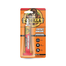 Gorilla Contact Adhesive Clear 20g - 3 Pack - Fast-Setting, Waterproof Glue for Permanent Bonds