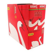 SWAN KING SIZE RED ROLLING PAPER - FULL BOX OF 50 PACKS