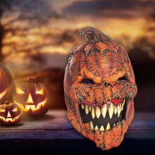 Horror Props Pumpkin Shaped Funny Scary Halloween Party Supplies