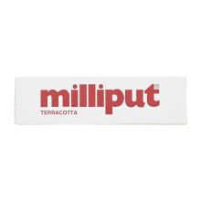 Milliput Terracotta Epoxy Putty 113.4g (6 Pack) - 2 Part Repair Filler for Ceramic, Pottery, Brick, Stone & Garden Repairs