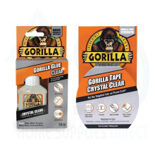 Clear Gorilla Glue 50ml + Crystal Clear Tape 48mm x 8.2M
