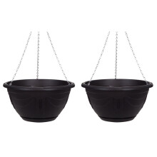 2 x Round Venetian Hanging Bas