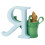 Beatrix Potter R - Peter Rabbit Watering Can Figurine 4