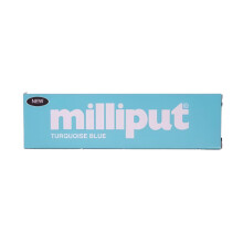 Milliput Turquoise Blue Epoxy Putty 113.4g (3 Pack) - 2 Part Repair Filler for Craft, Modelling, Ceramic, Wood & Plastic