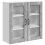 VidaXL vidaXL Dishwasher Panel Lucca Concrete Grey 80 x 31 x 80 cm 2