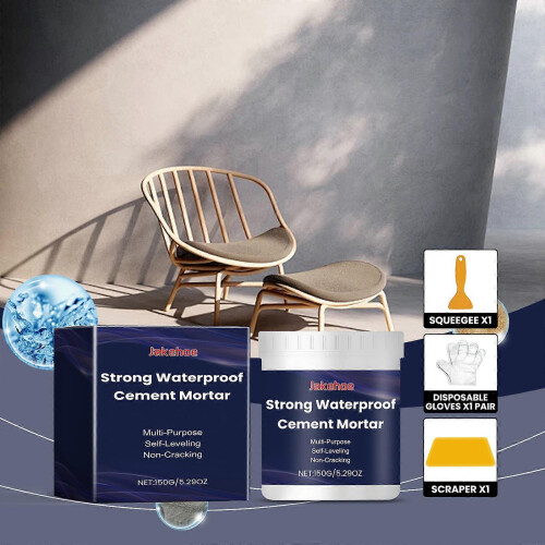 (1PC) 1-5x Strong Waterproof Cement Mortar -Multifunctional Self-Leveling Cement Mortar 1
