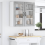 VidaXL vidaXL Dishwasher Panel Lucca Concrete Grey 80 x 31 x 80 cm 4