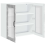 VidaXL vidaXL Dishwasher Panel Lucca Concrete Grey 80 x 31 x 80 cm 5