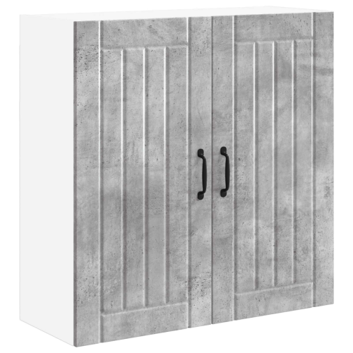 VidaXL vidaXL Dishwasher Panel Lucca Concrete Grey 80 x 31 x 80 cm 1