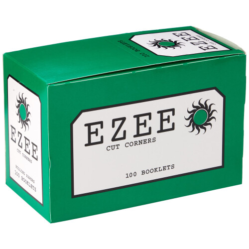 EZEE Green Standard Box of 100 Booklets 2