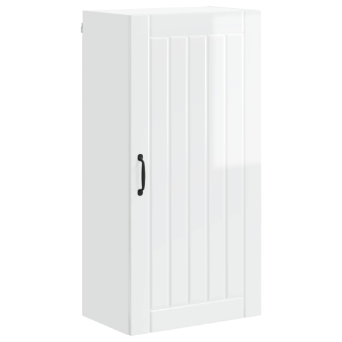 VidaXL vidaXL Dishwasher Panel Lucca High Gloss White 50 x 31 x 100 cm 1